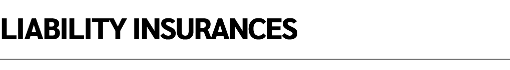 Liability insurances